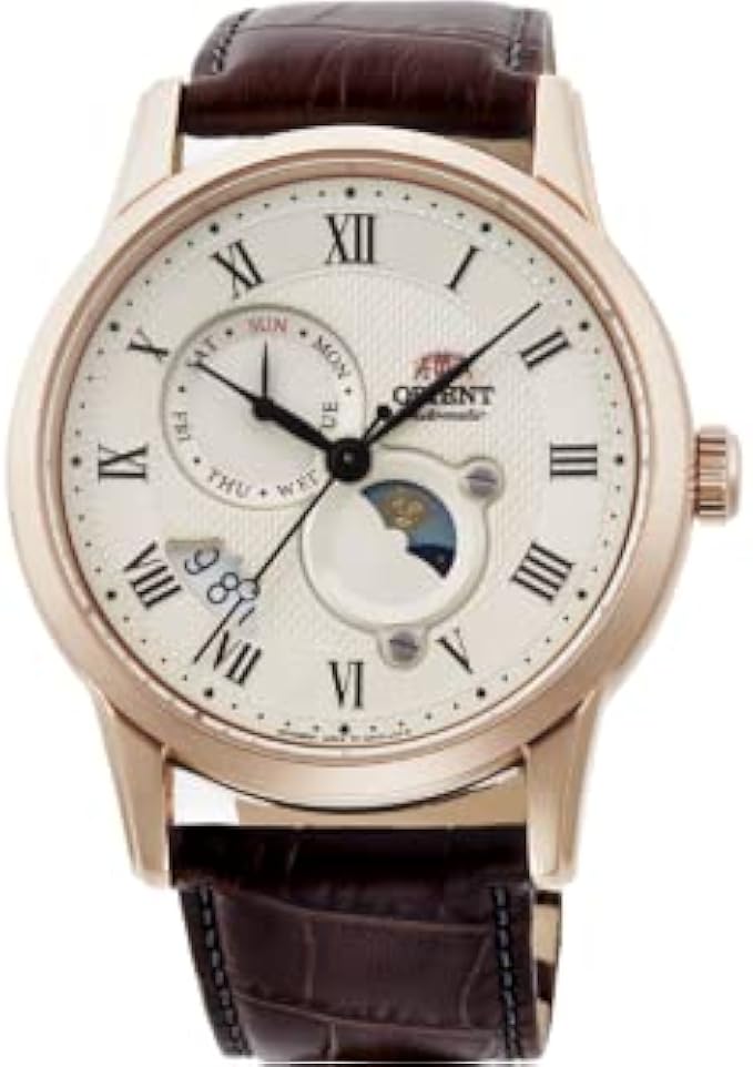 Orient Stainless Steel Japanese Automatic/Hand Winding Watch with Sapphire Crystal Model: RA-AK00