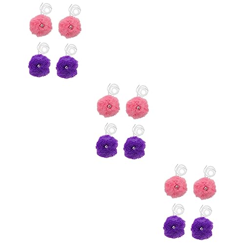 Lacets de roller skates avec pompons foncés VALICLUD 6 paires