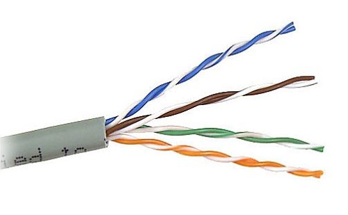 Câble FastCat5E Belkin Solide PVC Rouge 300 m pour réseau Ethernet 10/100BT
