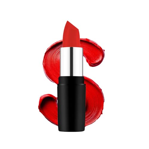 Image of Swiss Beauty Pure Matte Creamy Lipstick | Non-drying, Highly pigmented Lipstick | Shade- Orange Red, 3.8gm|