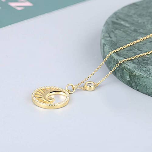 Pendentif clavicule perle S92 - Sublimez votre décolleté sans effort