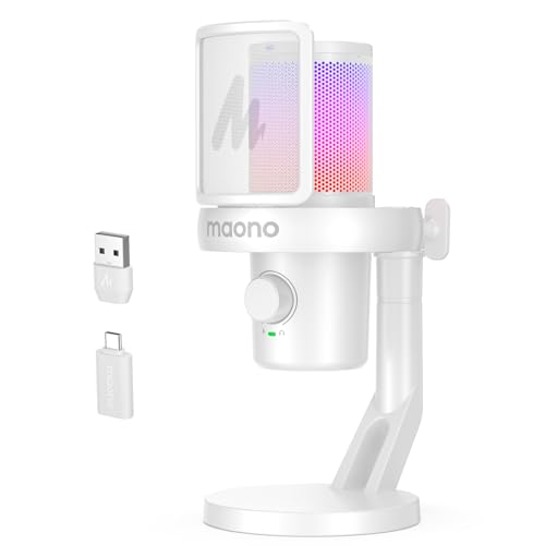 MAONO Wireless Microphone for PC,Gaming...