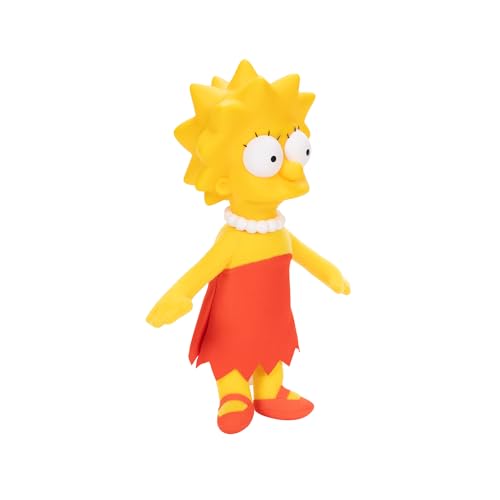 The Simpsons Lisa Plush 20cm by JAKKS Pacific, Officially Licensed, Soft Plush Lisa with Sculpted Head - Image 3