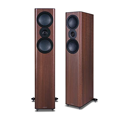 Mission QX-3 MkII Paire d’enceintes sur pied (QX-3 MKII, Noyer perle) - Les Beatles, Paul McCartney, John Lennon, RIngo Starr, George Harrison Mission QX-3 MkII Paire d'enceintes sur pied (QX-3 MKII, Noyer perle)