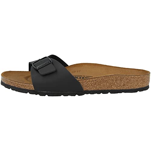 Birkenstock Unisex Madrid BS Birko-Flor Black Sandals 11 W / 9 M US