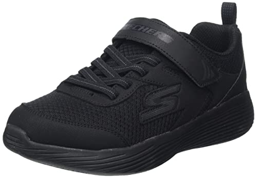 Skechers Jungen Go Run 400 V2 Darvix Sneaker, Schwarz, 27 EU