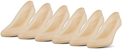Peds Women's V-cut Super Low No Show Socks (6-Pairs)