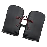 Guantes Calientes Para Manillar De Moto - Fundas Antiviento E Impermeable Calientes Con Tiras Reflectantes - Manoplas Para Manillar Bicicleta,Para Carretera De Montaña, Uso Diario, Fin De Semana Y Air