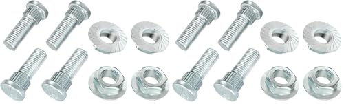 Rear Wheel Studs for Polaris Sportsman Ranger Outlaw Magnum Trail Blazer Trail Boss Predator Scrambler Xpedition Xplorer Xpress ATP Hawkeye 4PCS (Pack of 2)