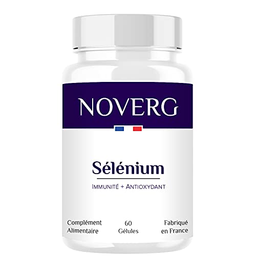 Sélénium | Immunité & Antioxydant | 50 μg soit 90% des apports | Vegan | Haute Qualité | 60 Gélules | 2 Mois | Fabriqué en France Cover