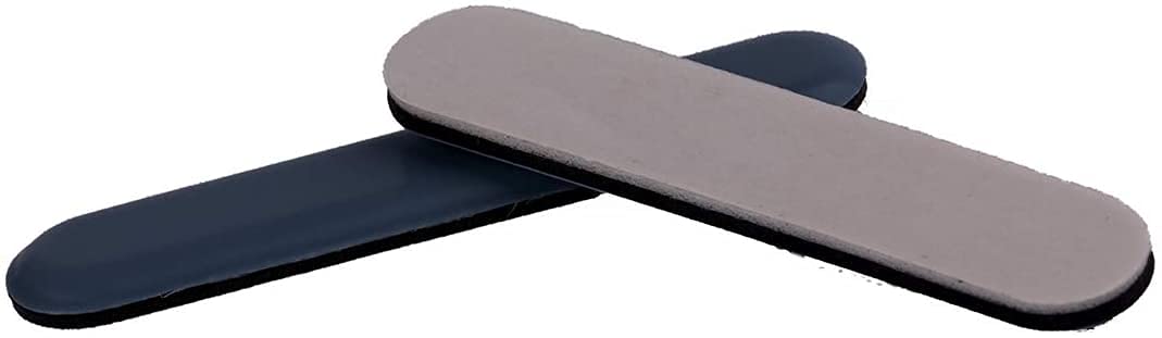 Lot De 16 Patins En Téflon Auto-adhésifs - 15 X 75 Mm Résistants Pour Meubles, Moquettes