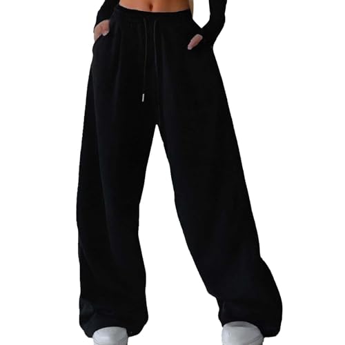 Pantalon de sport femme coupe haute droite fini les joggings informes