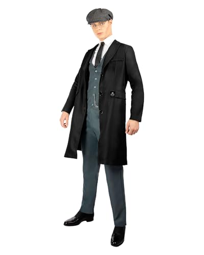 Bild: Funidelia | Thomas Shelby Kost�m - Peaky Blinders f�r Herren Gr��e L 20er Jahre, Film und Serien, Gangster - Farben: Bunt, Zubeh�r f�r Kost�m - Lustige Kost�me f�r deine Partys