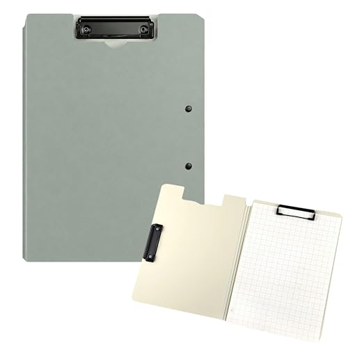 Amazon | East Leaf バインダー クリップボード A4 2つ折り ファイル