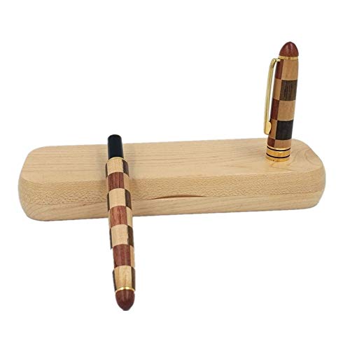 Stylos à encre gel en acajou une idée cadeau idéale pour le bureau