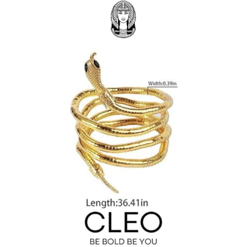 Image of Gold Plated Snake Chain Necklace for Women | Stylish Serpent Design Choker | Trendy Adjustable Fashion Jewelry Gift