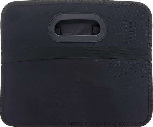 2 Stück Faltbare Kofferraumtasche schwarz hohe Tragkraft Polyester Klappbox Flexbox