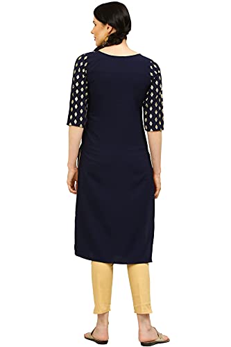 Image of ALC Creation Women's Crepe Printed Straight Kurti