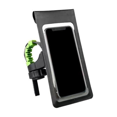 Gifyym Soporte de teléfono de bicicleta impermeable | Soporte de teléfono giratorio de 360 ° | Accesorio de ciclismo universal | Pala de manillar con pantalla táctil para, & Smartphones - Montaje