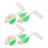 FONDOTIN 4 Pezzi Ricambio Orologio a Cucù Vintage in Plastica Retrò per Restauro Orologio da Parete Bird, Accessorio Fai da Te Resistente per Orologi a Cucù D’epoca, Decorazione per