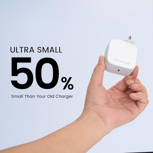 Image of DeperAI 65W TypeC Charger[MFi-Certified], Fast Wall Charger, PD3.0 USB C Adapter, Compatible with Laptop, Tablet, iPhone, Samsung, Oppo, Vivo, All Type C Devices, Supports UFCS(White)