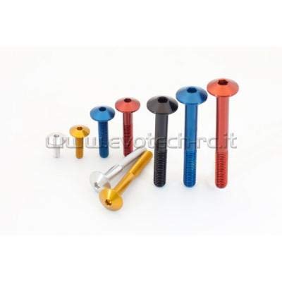 Rosso Evotech Vite in ergal M6x20mm Rosso