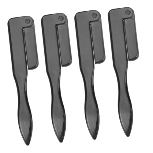 Didiseaon 4pcs Eyebrow Makeup Tools Set Eyelash Comb Brow Brush for Women Folding Eyebrow Comb Kit Brow Grooming Tool Multi-Functional Brush