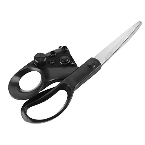 DGTRHTED Schere - Professional Guided Sewing Schnitt gerade schnelle Stoff Papier Handwerk Scissor Cover