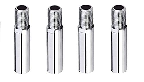 NEW WARE® CP Extension Nipple Brass 4" Length, 1/2" Size (Pack of 4) – Chrome Finish, Durable and Corrosion-Resistant Pipe Fittings for Plumbing Systems (B08QVBK7F2) Amazon Price History, Amazon Price Tracker