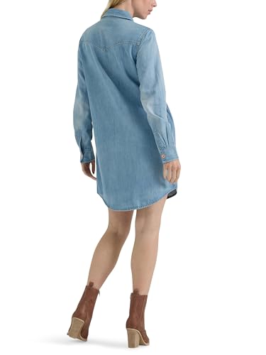 Image of Wrangler Women's Women's Denim Shirt Dress