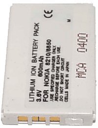 AboutBatteries Battery type METROLOGIC BA-80S700, 3.7V, 750mAh, Li-Ion