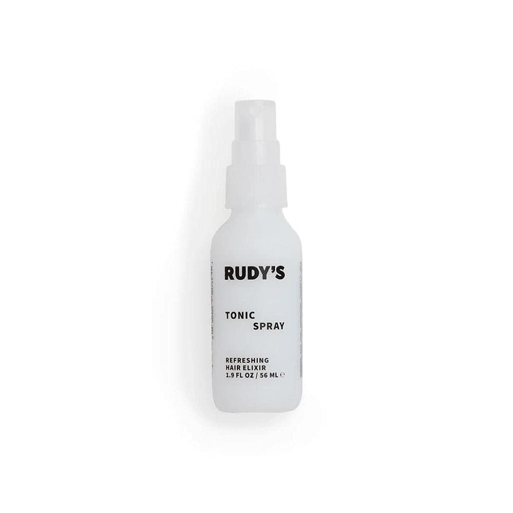 Rudy's Tonic Spray - Refreshing Hair Elixir - Sulfate & Paraben Free - Repairs Damage and Moisturizes (1.9 fl oz) 1.9 Ounce (Pack of 1)