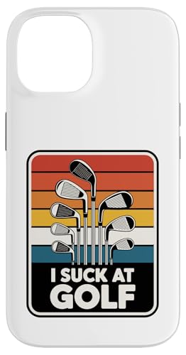 I Suck At Golf Joke ʔSt s Ȓj St X}zP[X iPhone 14 p