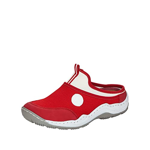 Preisvergleich Produktbild Rieker Damen Clogs L0558-33 rot Gr. 36