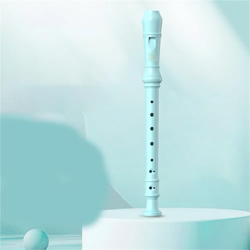 Flûte à bec soprano en bois bleu idéale pour s'exercer à la maison