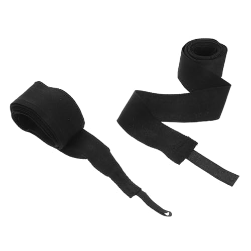 ibasenice 2 Rolls Boxing Hand Wraps Sports Wrist Straps Protection Wraps for Boxing MMA Cotton Material