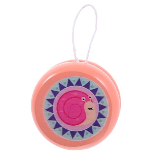 Toddmomy Bola de Yoyo de Madera Dibujos Animados para Juguete Educativo Portátil Que Coordinación Mano para Niñas
