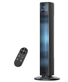 PNTCK Turmventilator Sehr Leise mit Fernbedienung, 91cm...