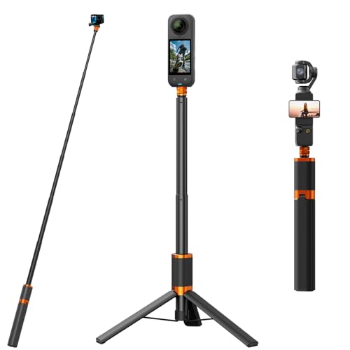Vimose 2 in 1 Action Camera Invisible Selfie Stick Tripod