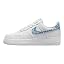 White/Blue Paisley