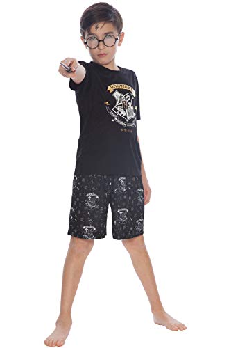 Harry Potter Intimo Little Boys Hogwarts Tee & Shorts Pajama Set2