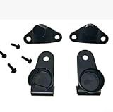 Set completo incluso: il kit viene fornito completo di cerniere sia sinistra che destra necessarie per una riparazione completa, risparmiando e sforzi fornendo tutti i componenti necessari in un unico acquisto.