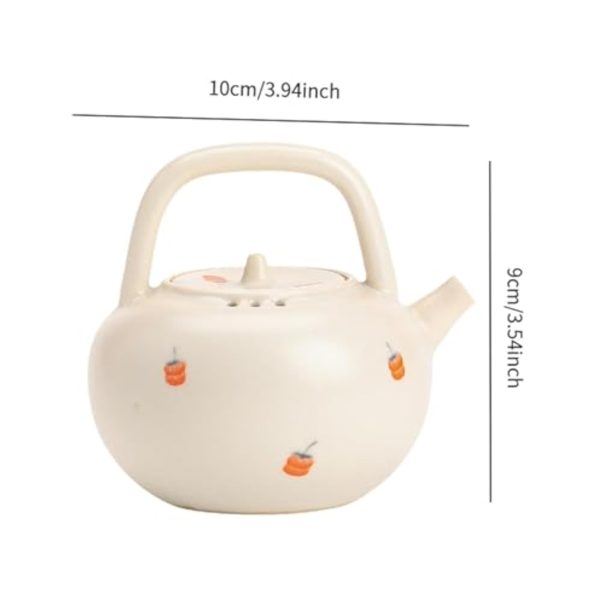 Ceramic Teapot for Loose Leaf Tea, Household Use