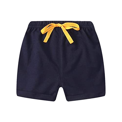 Toddler Baby Boys Girls Solid Color Summer Sport Jogger Active 𝐃rawstring Shorts Pants 0——5 Years