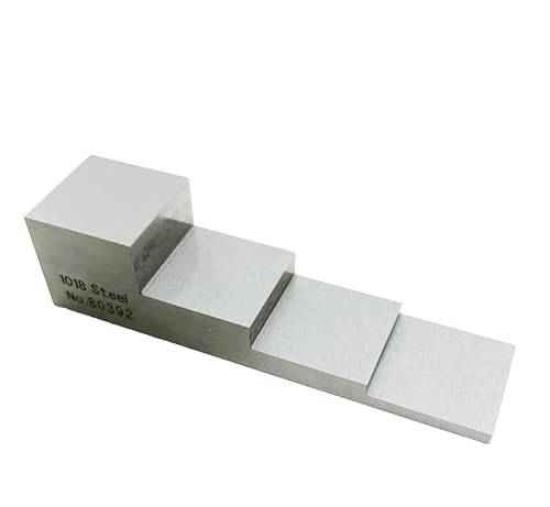 Bloque de Calibración para Medidor de Espesor Ultrasónico Acer 1018 Acero 2.5mm 5mm 10mm 20mm para Calibración de Espesor y Linealidad Error ±0.01mm miniatura 5