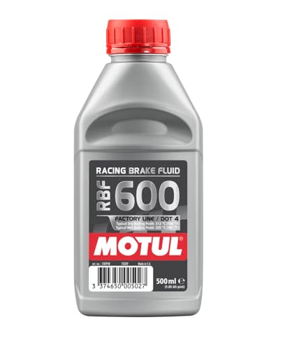 WOL-Líquido de frenos de competición RBF 600 DOT 4, 500 ml, línea de fábrica 100948 (1)