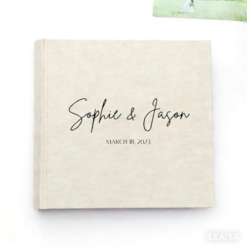 Álbum de fotos personalizado de 4 x 6 pulgadas, archivador de 10 x 15 cm para bodas 2