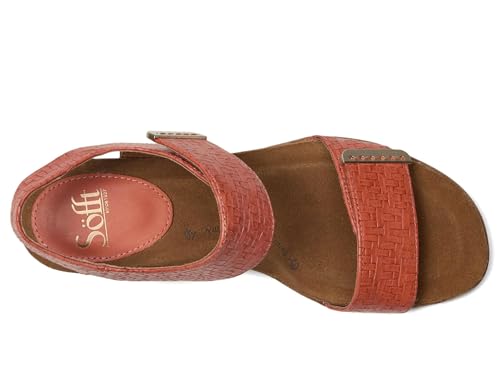 Image of Sofft Women's Verdi II Canyon Coral Woven 7.5 Medium