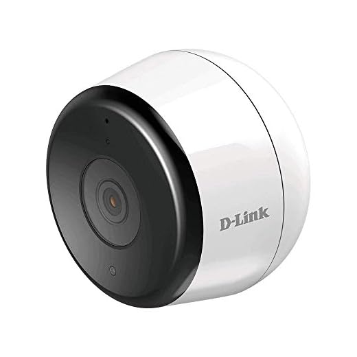 D-Link Outdoor Security Camera Wireless, Day Night Vision Home Surveillance Network System in Full HD (DCS-8600LH/LT-US) White