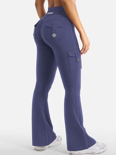 Image of YEOREO CoreFlex Women Workout Flare Leggings